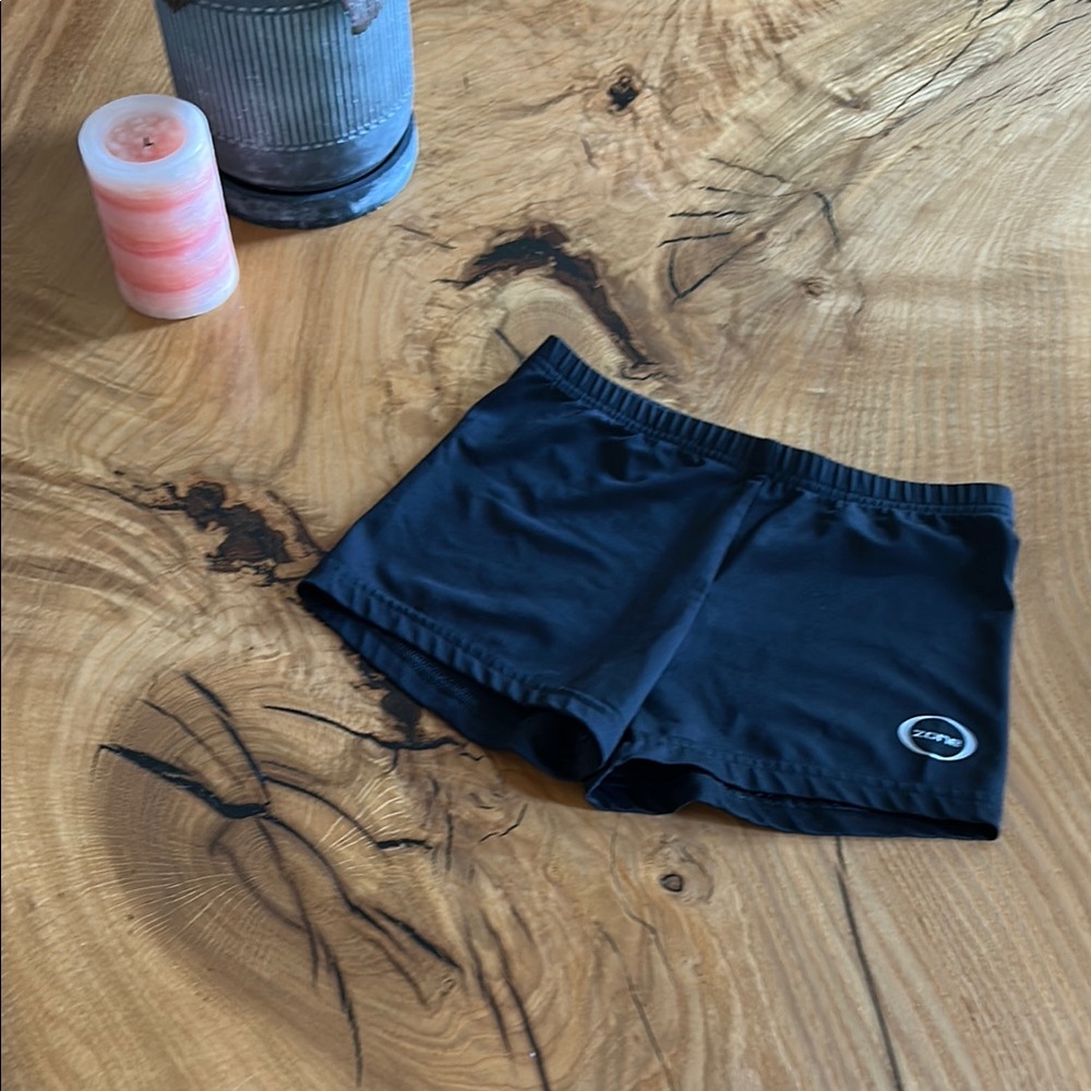 Zone Pro Black Athletic Shorts Lightweight Performance